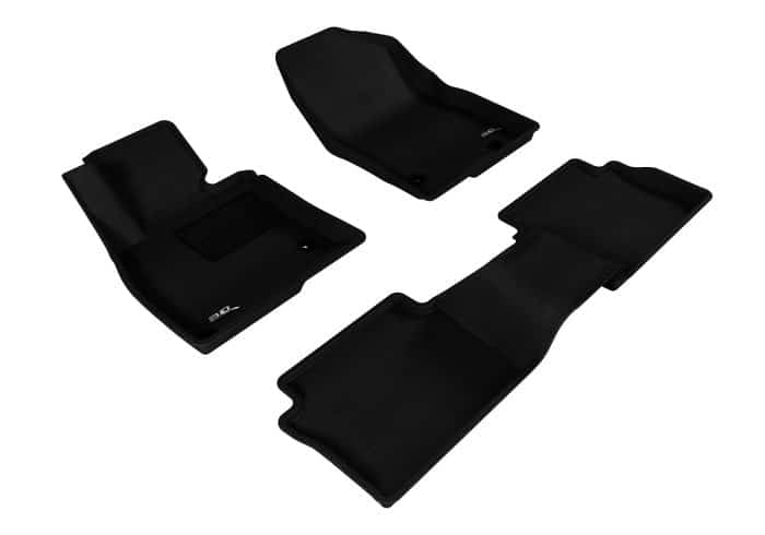 3D MAXpider Compatible with MAZDA MAZDA3 2014-2018 KAGU BLACK R1 R2