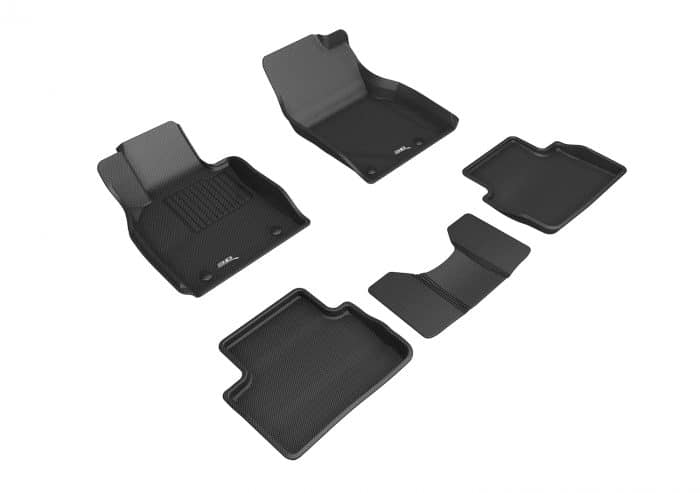 3D MAXpider Compatible with MAZDA MAZDA3 2019-2025 / CX-30 2020-2025 KAGU BLACK R1 R2
