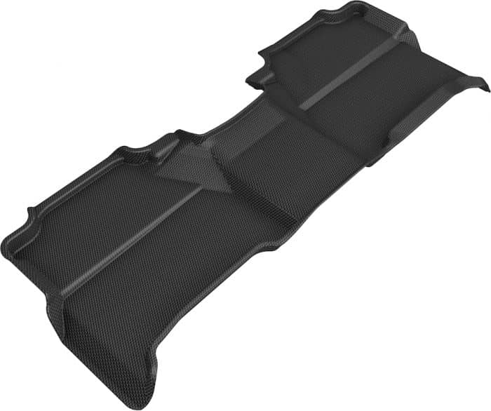 3D MAXpider Compatible with NISSAN FRONTIER CREW CAB WITH SUBWOOFER 2005-2019 KAGU BLACK R2
