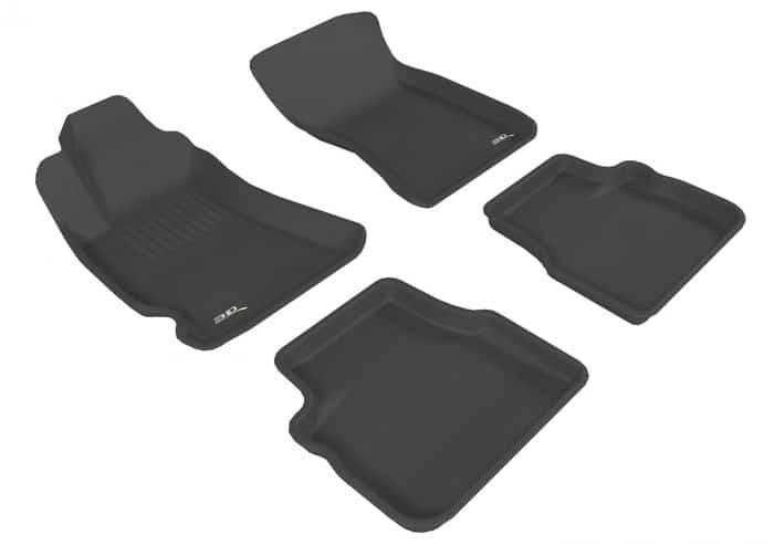 3D MAXpider Compatible with SUBARU FORESTER 2009-2013 KAGU BLACK R1 R2