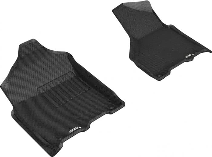 3D MAXpider Compatible with DODGE RAM 2500 / 3500 CREW CAB / MEGA CAB 2019-2024 KAGU BLACK R1