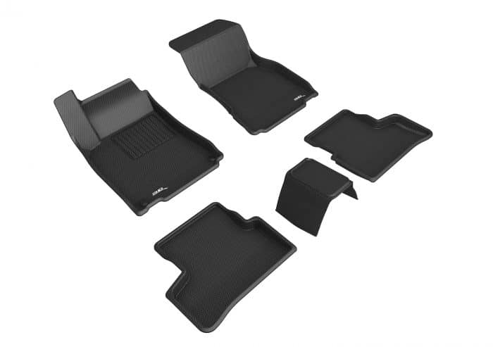 3D MAXpider Compatible with MERCEDES-BENZ GLA-CLASS / AMG GLA35/45 (H247) 2021-2025 KAGU BLACK R1 R2