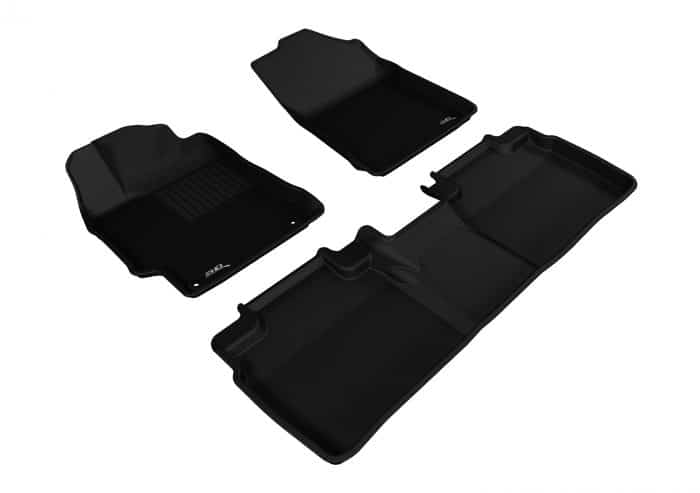 3D MAXpider Compatible with TOYOTA CAMRY 2015-2017 KAGU BLACK R1 R2