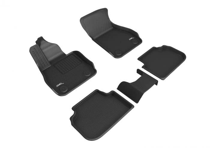 3D MAXpider Compatible with BMW 2 SERIES GRAN COUPE (F44) FWD 2020-2024 KAGU BLACK R1 R2