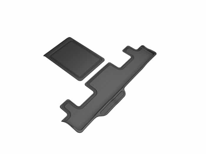 3D MAXpider Compatible with CHEVROLET TAHOE / GMC YUKON 7-SEAT 2021-2024 KAGU BLACK R3