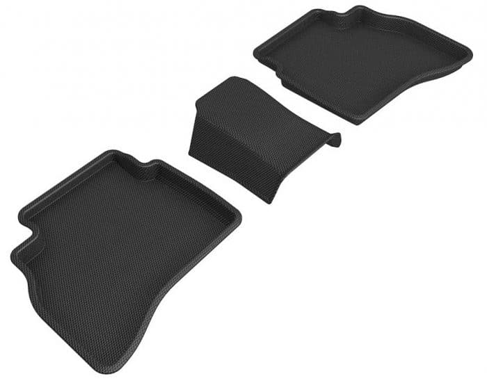 3D MAXpider Compatible with CHEVROLET TRAILBLAZER AWD 2021-2025 KAGU BLACK R2