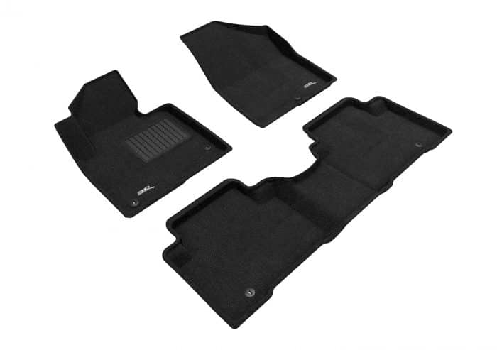 3D MAXpider Compatible with HYUNDAI SANTA FE SPORT 2013-2018 ELEGANT BLACK R1 R2