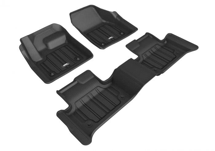 3D MAXpider Compatible with LAND ROVER RANGE ROVER EVOQUE 2020-2025 ELITECT BLACK R1 R2