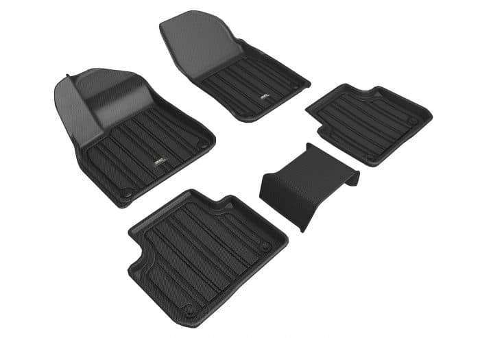 3D MAXpider Compatible with PORSCHE CAYENNE (9Y0) SUV 2019-2025 / CAYENNE COUPE (9Y3) 2021-2025 ELITECT BLACK R1 R2