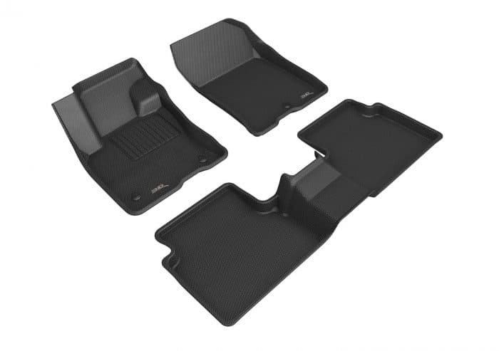 3D MAXpider Compatible with FORD BRONCO SPORT 2021-2025 KAGU BLACK R1 R2 FOR VINYL FLOORS