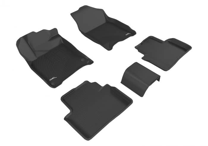 3D MAXpider Compatible with HONDA CIVIC 2016-2021 KAGU BLACK R1 R2