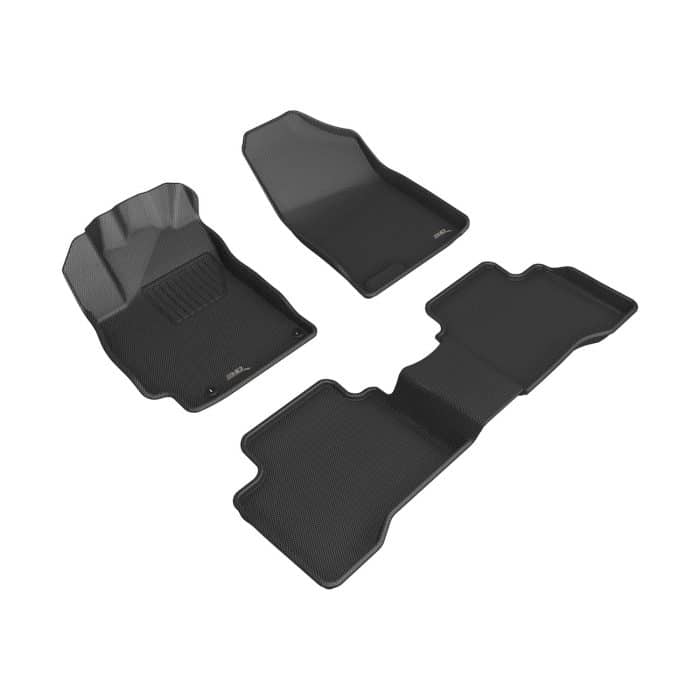 3D MAXpider Compatible with HYUNDAI ELANTRA HYBRID 2021-2025 KAGU BLACK R1 R2