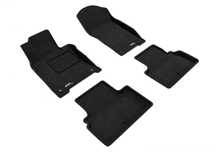 3D MAXpider Compatible with INFINITI Q50 2014-2017 ELEGANT BLACK R1 R2