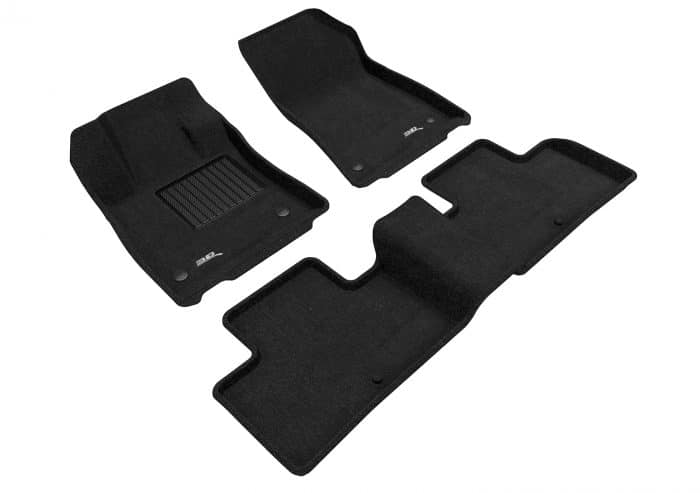 3D MAXpider Compatible with INFINITI QX50 2019-2025 / QX55 2022-2025 ELEGANT BLACK R1 R2