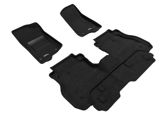 3D MAXpider Compatible with JEEP GLADIATOR JT 2020-2025 ELEGANT BLACK R1 R2