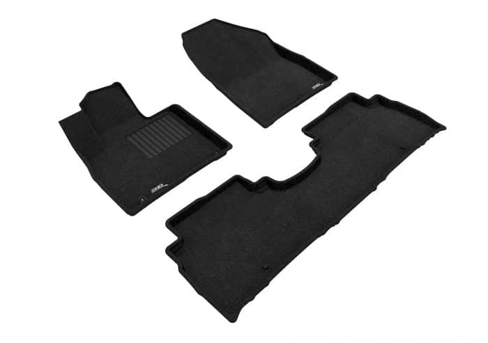 3D MAXpider Compatible with KIA SORENTO 5-SEAT 2016-2020 ELEGANT BLACK R1 R2