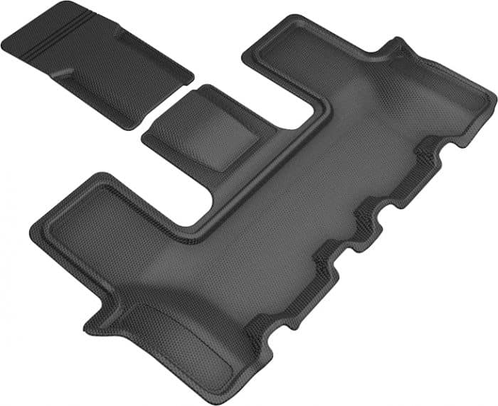 3D MAXpider Compatible with KIA SORENTO 6-SEAT 2021-2025 KAGU BLACK R3 (2PCS)