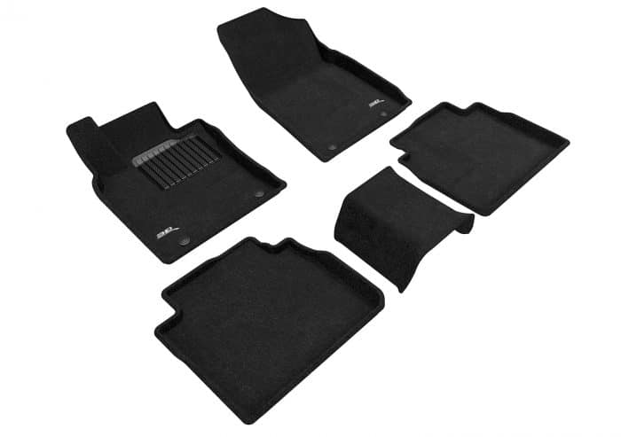 3D MAXpider Compatible with LEXUS ES GASOLINE FWD 2019-2025 ELEGANT BLACK R1 R2
