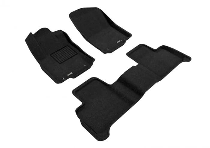 3D MAXpider Compatible with MERCEDES-BENZ ML-CLASS/ML63 AMG (W166) 2012-2015 ELEGANT BLACK R1 R2