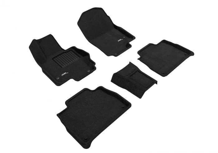 3D MAXpider Compatible with MERCEDES-BENZ GLE-CLASS 5-SEAT SUV (W167) 2020-2026 / AMG GLE53/63 SUV (W167) 2021-2026 ELEGANT BLACK R1 R2