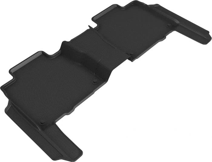 3D MAXpider Compatible with MERCEDES-BENZ GLS-CLASS 7 SEAT (X167) 2020-2025 / AMG GLS63 2021-2024 KAGU BLACK R2 (NO EXECUTIVE REAR SEAT PACKAGE)