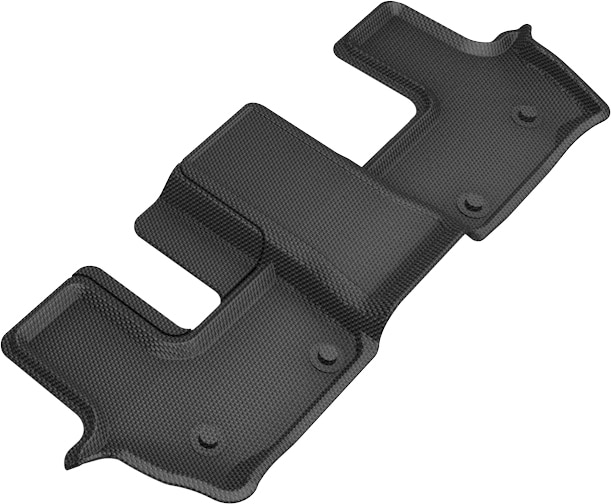 3D MAXpider Compatible with MERCEDES-BENZ GLS-CLASS 7 SEAT (X167) 2020-2025 / AMG GLS63 2021-2024 KAGU BLACK R3