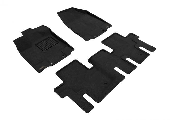 3D MAXpider Compatible with NISSAN PATHFINDER 2013-2020 ELEGANT BLACK R1 R2 W/O R3