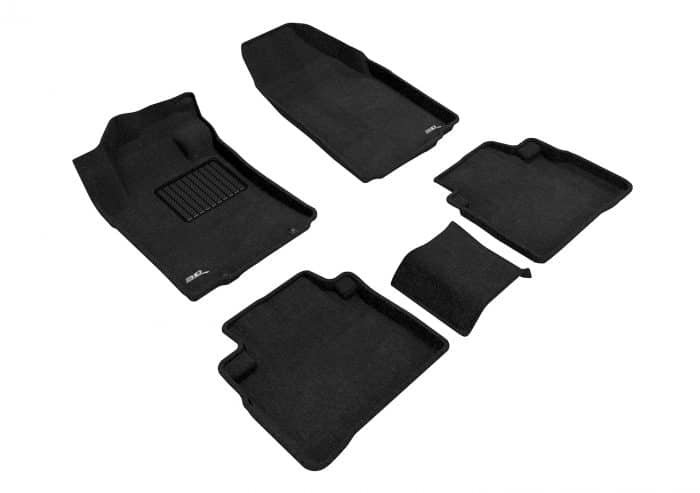 3D MAXpider Compatible with NISSAN MAXIMA 2016-2023 ELEGANT BLACK R1 R2