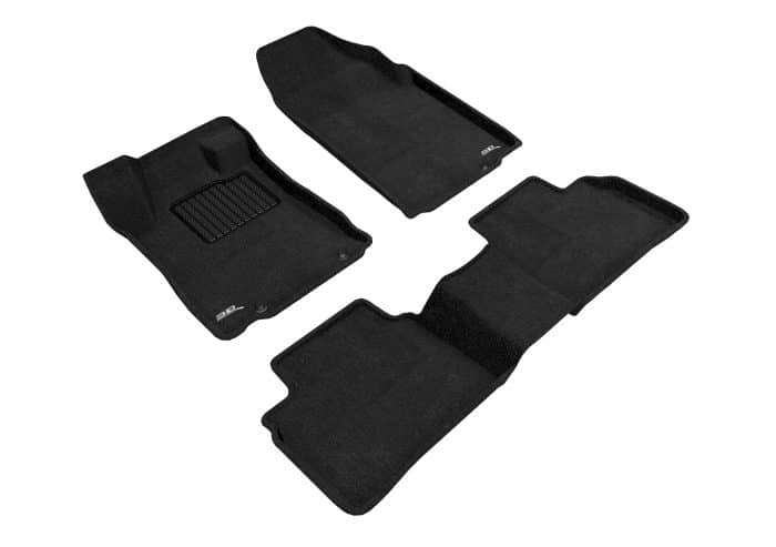 3D MAXpider Compatible with NISSAN ALTIMA SEDAN 2016-2018 ELEGANT BLACK R1 R2