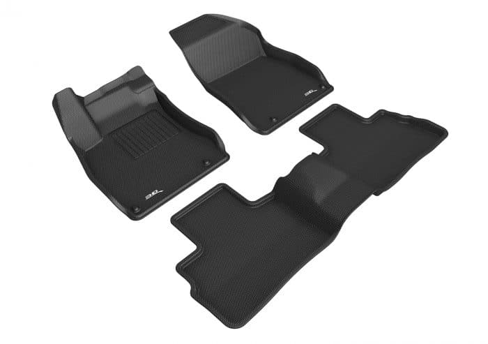 3D MAXpider Compatible with NISSAN SENTRA 2020-2021 KAGU BLACK R1 R2