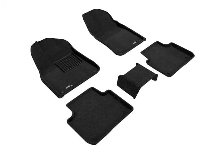 3D MAXpider Compatible with PORSCHE CAYENNE (9Y0) SUV 2019-2025 / CAYENNE COUPE (9Y3) 2021-2025 ELEGANT BLACK R1 R2