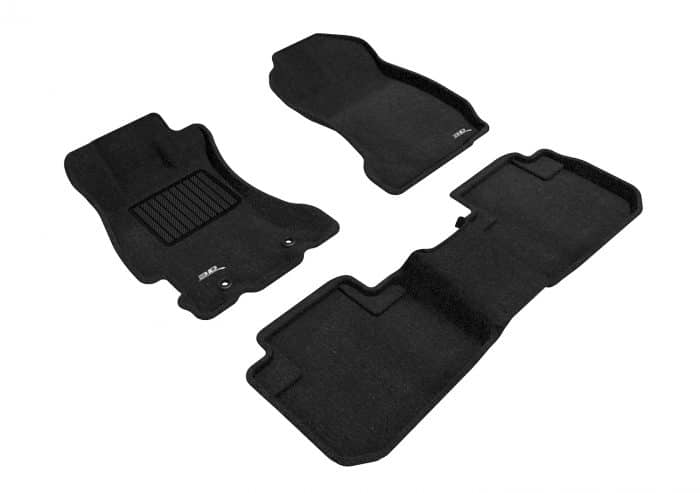 3D MAXpider Compatible with SUBARU FORESTER 2014-2018 ELEGANT BLACK R1 R2