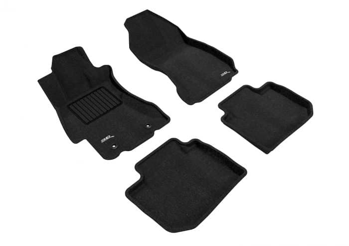 3D MAXpider Compatible with SUBARU WRX/ WRX STI 2015-2021 ELEGANT BLACK R1 R2