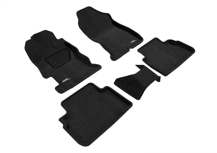 3D MAXpider Compatible with SUBARU IMPREZA 2017-2023 / CROSSTREK 2018-2023 ELEGANT BLACK R1 R2