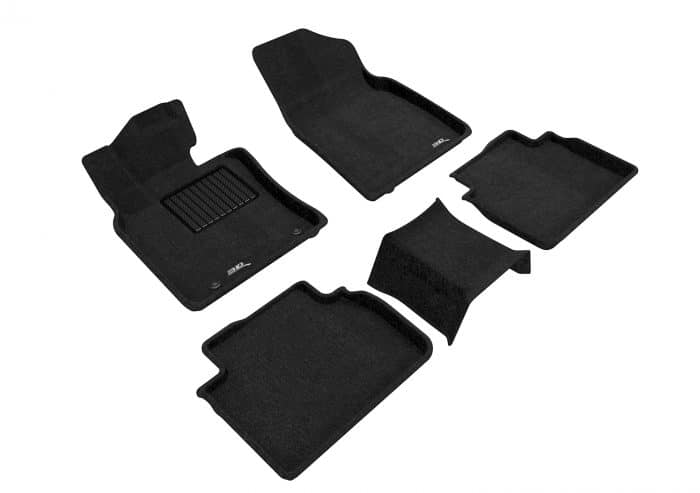 3D MAXpider Compatible with TOYOTA CAMRY FWD 2018-2024 ELEGANT BLACK R1 R2