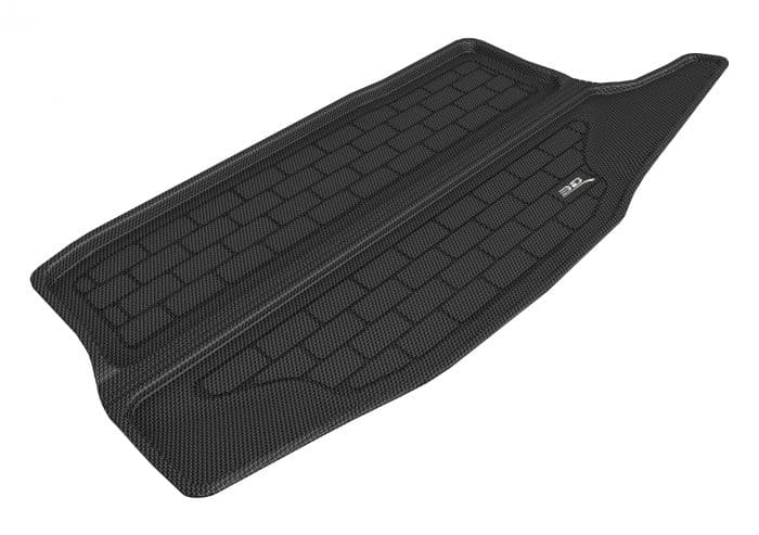 3D MAXpider Compatible with NISSAN LEAF 2011-2012 KAGU BLACK STOWABLE CARGO LINER