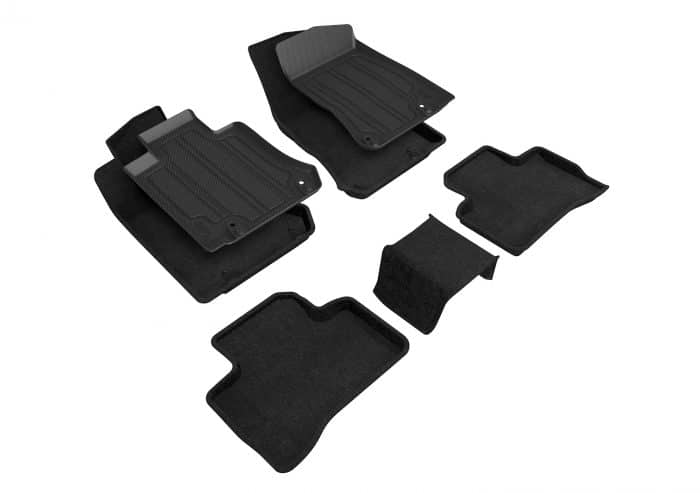 3D MAXpider Compatible with MERCEDES-BENZ GLC 300 (X205) 2016-2022 / AMG GLC43 SUV (X205) 2017-2022 / AMG GLC63 SUV (X205) 2018-2022 ELEGANT HYBRID BLACK R1 R2