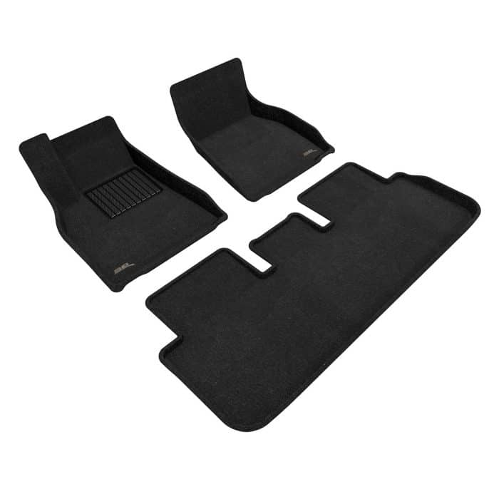 3D MAXpider Compatible with TESLA MODEL S 2021-2025 ELEGANT BLACK R1 R2
