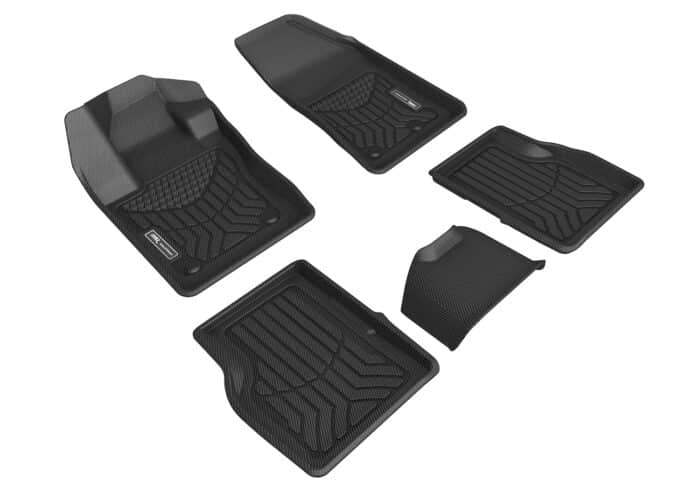 3D MAXpider Compatible with JEEP COMPASS 2017-2025 MAXTRAC BLACK R1 R2