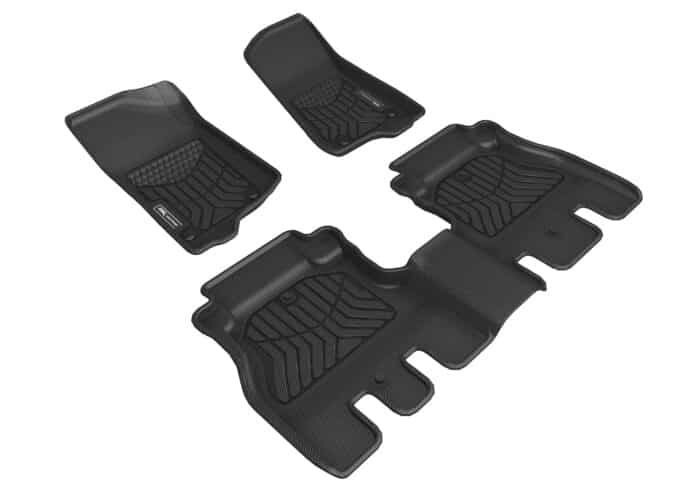3D MAXpider Compatible with JEEP WRANGLER JL UNLIMITED 2018-2025 MAXTRAC BLACK R1 R2