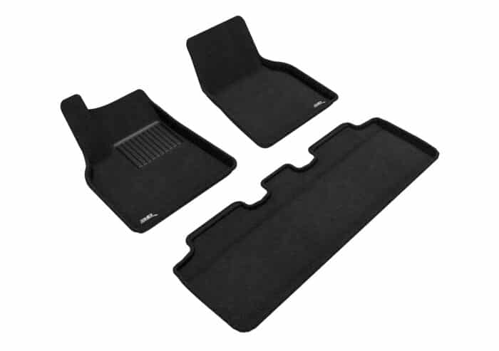3D MAXpider Compatible with TESLA MODEL Y 2021-2025 ELEGANT BLACK R1 R2