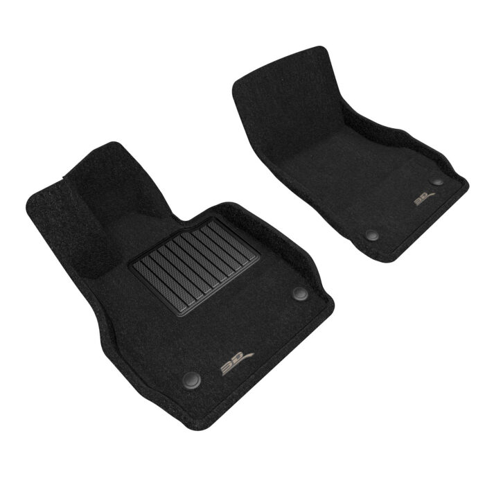 3D MAXpider Compatible with CHEVROLET CORVETTE / E-RAY (C8) 2020-2025 ELEGANT BLACK R1