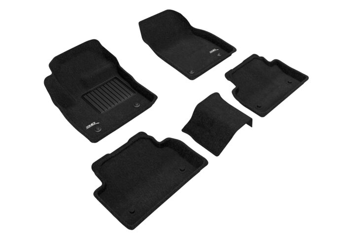 3D MAXpider Compatible with JAGUAR E-PACE 2018-2024 ELEGANT BLACK R1 R2