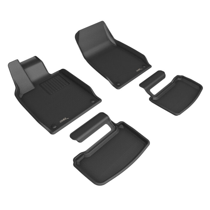 3D MAXpider Compatible with PORSCHE TAYCAN (9J1) 2020-2025 KAGU BLACK R1 R2