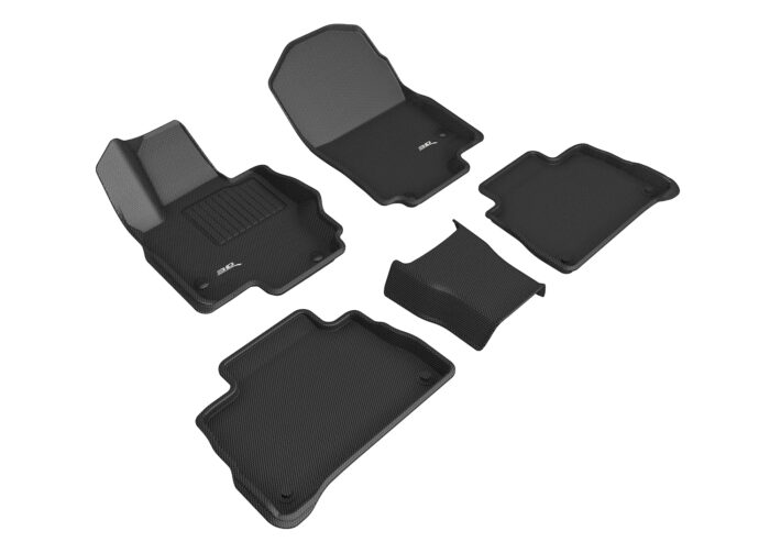 3D MAXpider Compatible with MERCEDES-BENZ GLE-CLASS COUPE (C167) / AMG GLE53 COUPE 2021-2025 KAGU BLACK R1 R2