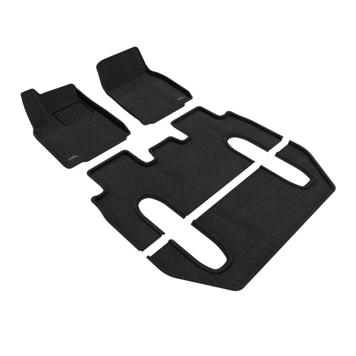 3D MAXpider Compatible with TESLA MODEL X 6-SEAT 2022-2025 ELEGANT BLACK R1 R2 R3