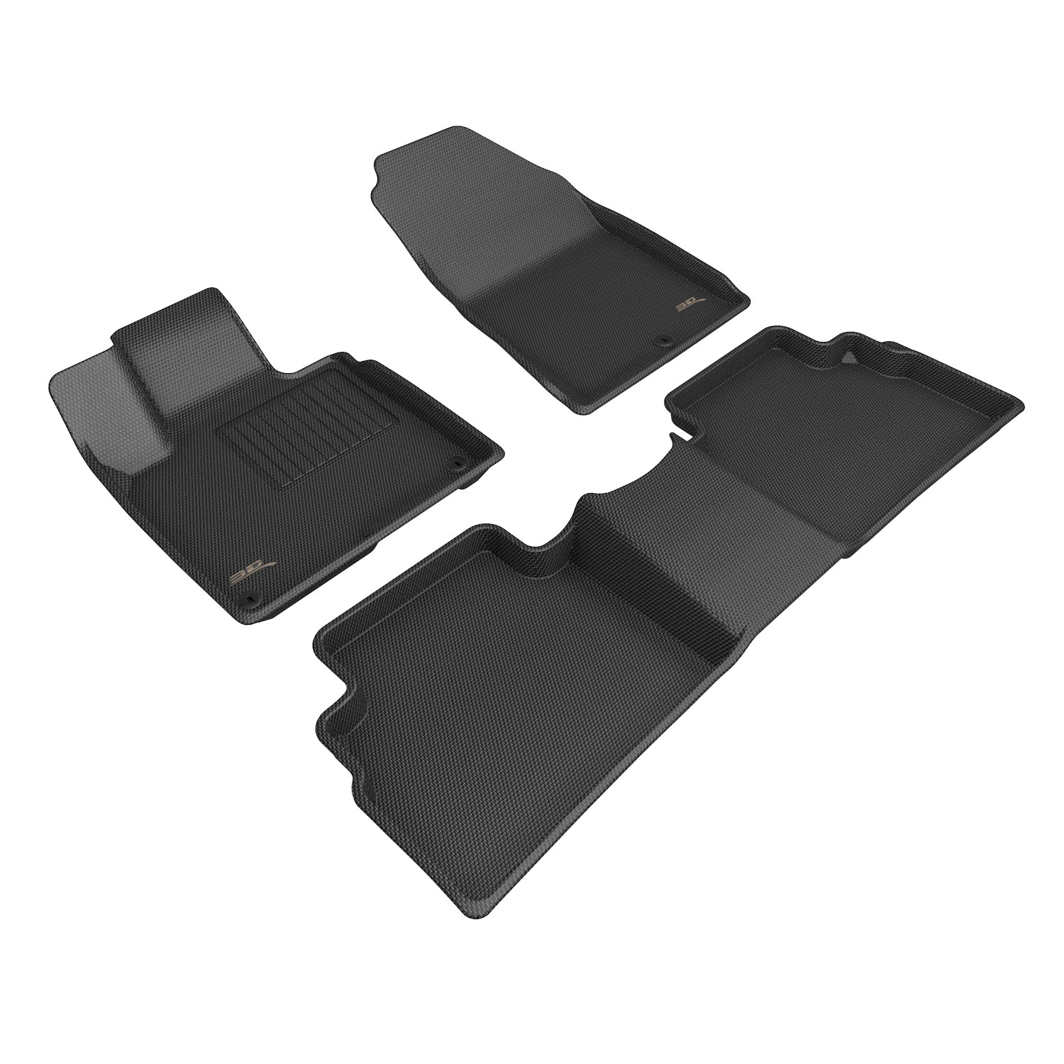 3D MAXpider Compatible with KIA SPORTAGE AWD GAS 2023-2026 KAGU BLACK R1 R2