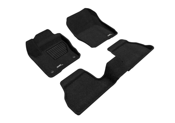 3D MAXpider Compatible with FORD FOCUS 2012-2018 ELEGANT BLACK R1 R2 (2 EYELETS)