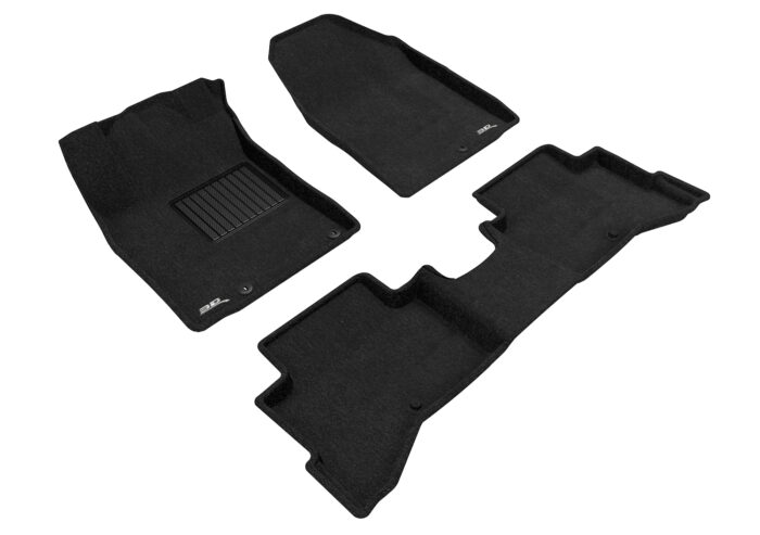 3D MAXpider Compatible with KIA NIRO 2017-2022 ELEGANT BLACK R1 R2