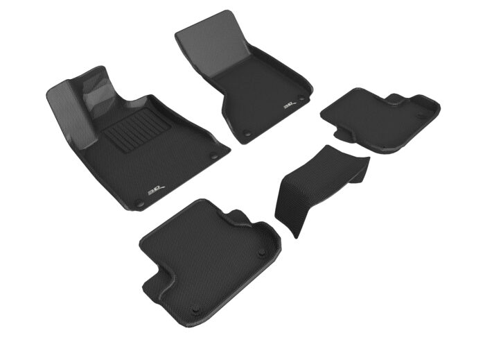 3D MAXpider Compatible with MASERATI GHIBLI AWD 2013-2018 KAGU BLACK R1 R2